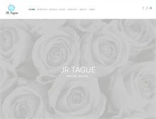 Tablet Screenshot of jrtague.com